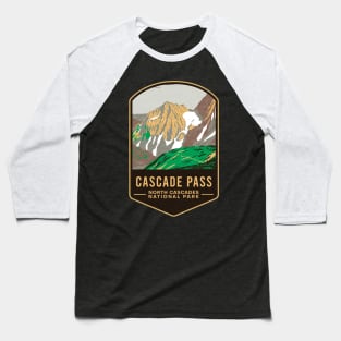 Cascade Pass North Cascades National Park Baseball T-Shirt